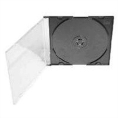 Caixa plástica box slim para MÍDIA DE CD  - Caixa plástica box slim para MÍDIA DE CD